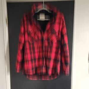 Boston Traders Buffalo Plaid Sherpa Lined Jacket